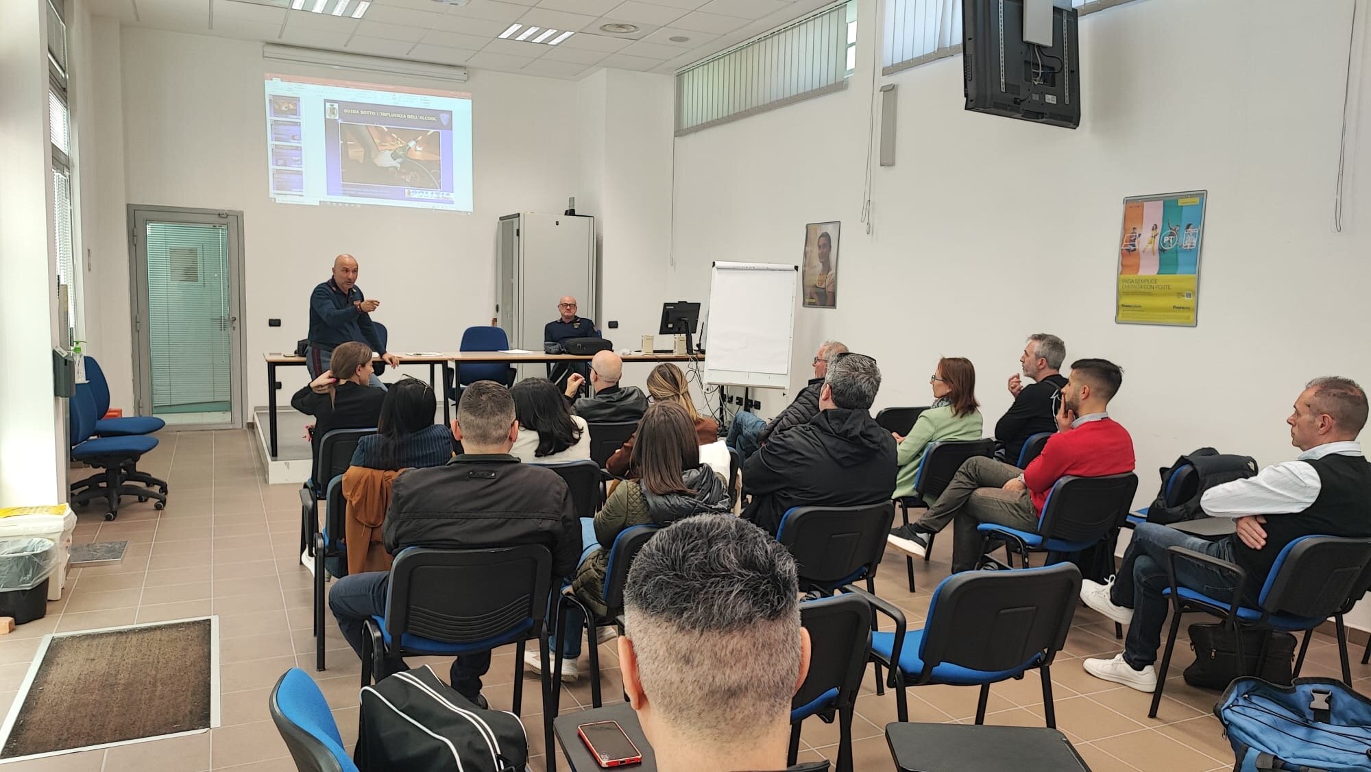 Poste Italiane: Campobasso, corso di guida sicura per i dipendenti