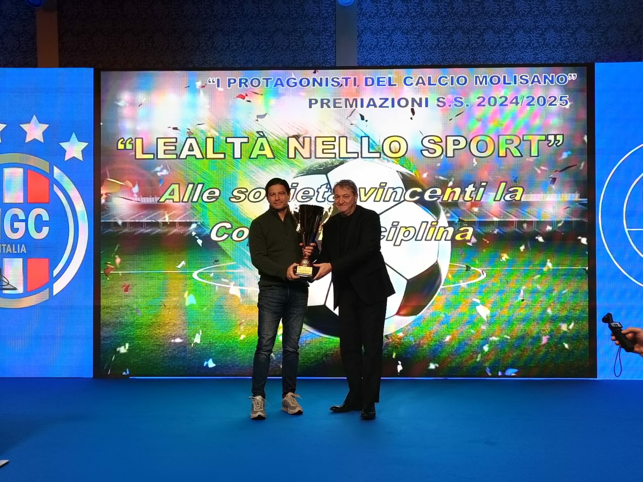 ⚽ Il Molise del pallone fa festa: il Presidente Roberti premia i campioni e lancia il 'Piano Impianti'