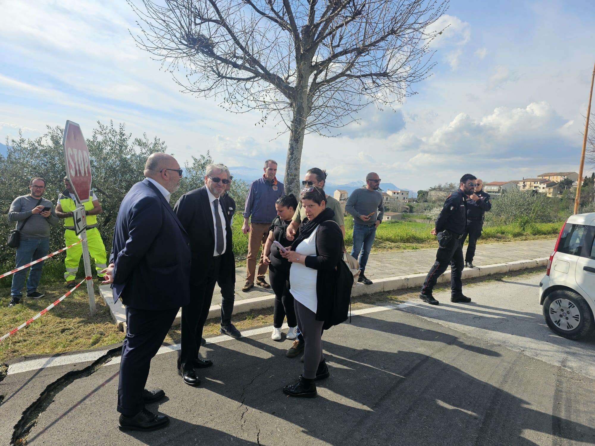 🏔️ Emergenza Salcito, Roberti sul fronte della frana: &laquo;Necessario l&rsquo;aiuto del Governo&raquo;