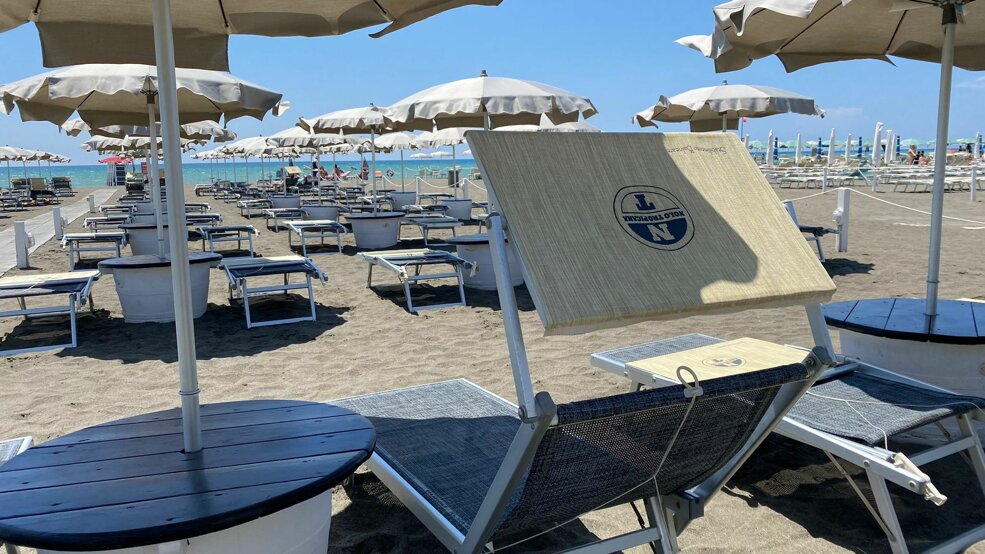 beach bar a Montalto Marina