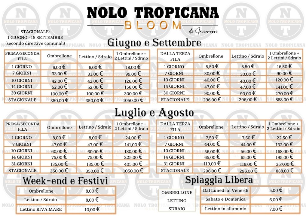 stabilimento balneare montalto marina