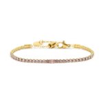 bracciale-tennis-donna-marlu-pvd-oro-con-zirconi-rosa-e-baguette-31br0006g-lf