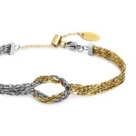 bracciale-unisex-marlu-nodo-centrale-bicolore-catena-snake-25br0005gs