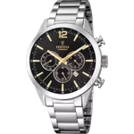 orologio-cronografo-uomo-festina-timeless-acciaio-quadrante-nero-f203434