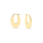 orecchini-donna-unoaerre-dinamica-cerchietto-ovale-piatto-dorato-2578