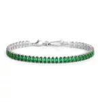 bracciale-donna-marlu-tennis-zirconi-verdi-baguette-31br0008-s