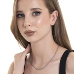 collana-donna-luca-barra-acciaio-e-sfere-in-ematite-ck2192