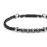 bracciale-unisex-marlu-pvd-nero-e-ceramica-sfaccettata-30br0039n
