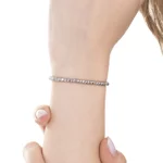 bracciale-donna-luca-barra-acciaio-e-sfere-in-ematite-bk2854