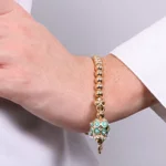 bracciale-bysimon-capri-augusto-campanella-smaltata-pois-verde-3572767