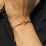 bracciale-donna-luca-barra-legami-nodo-acciaio-ip-gold-bk2904