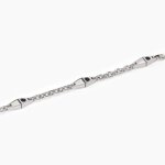 bracciale-con-catena-rolo-e-inserti-neri-modernista-mabina
