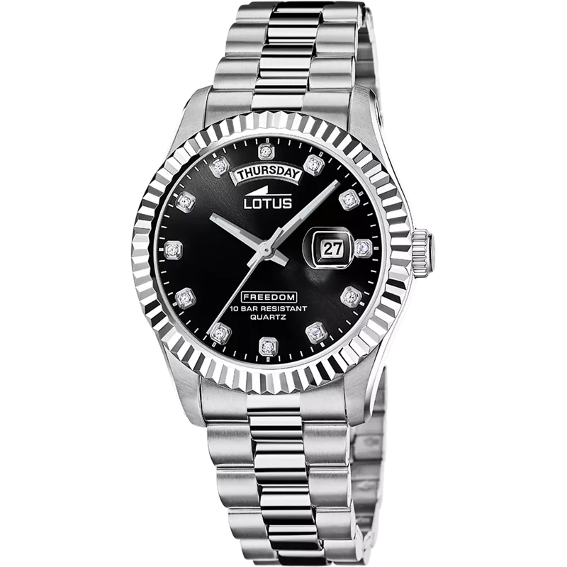 orologio-uomo-lotus-188547-acciaio-inox-quadrante-nero-quarzo-10-atm