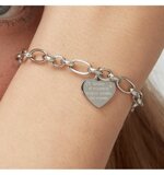 bracciale-donna-sagapo-be-my-family-acciaio-cuore-miglior-sorella-sby017