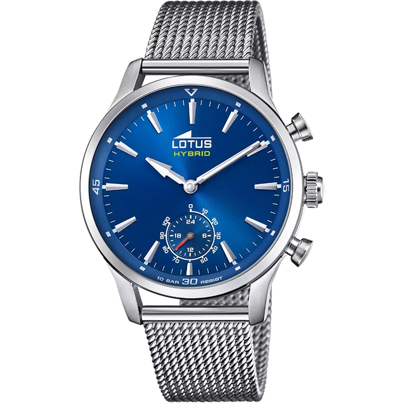 orologio-ibrido-uomo-lotus-188032-acciaio-quadrante-blu-smart-funzioni-10-atm