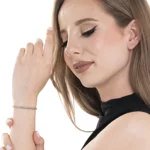 bracciale-donna-luca-barra-acciaio-e-sfere-in-ematite-bk2854