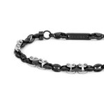 bracciale-uomo-marlu-blackout-titanium-catena-marine-e-ceramica-nera-pvd-30br0037n