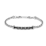 bracciale-unisex-marlu-catena-sonaglio-piatta-e-ceramica-nera-30br0039