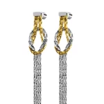 orecchini-unisex-marlu-pendenti-nodo-bicolore-catena-snake-25or0001gs