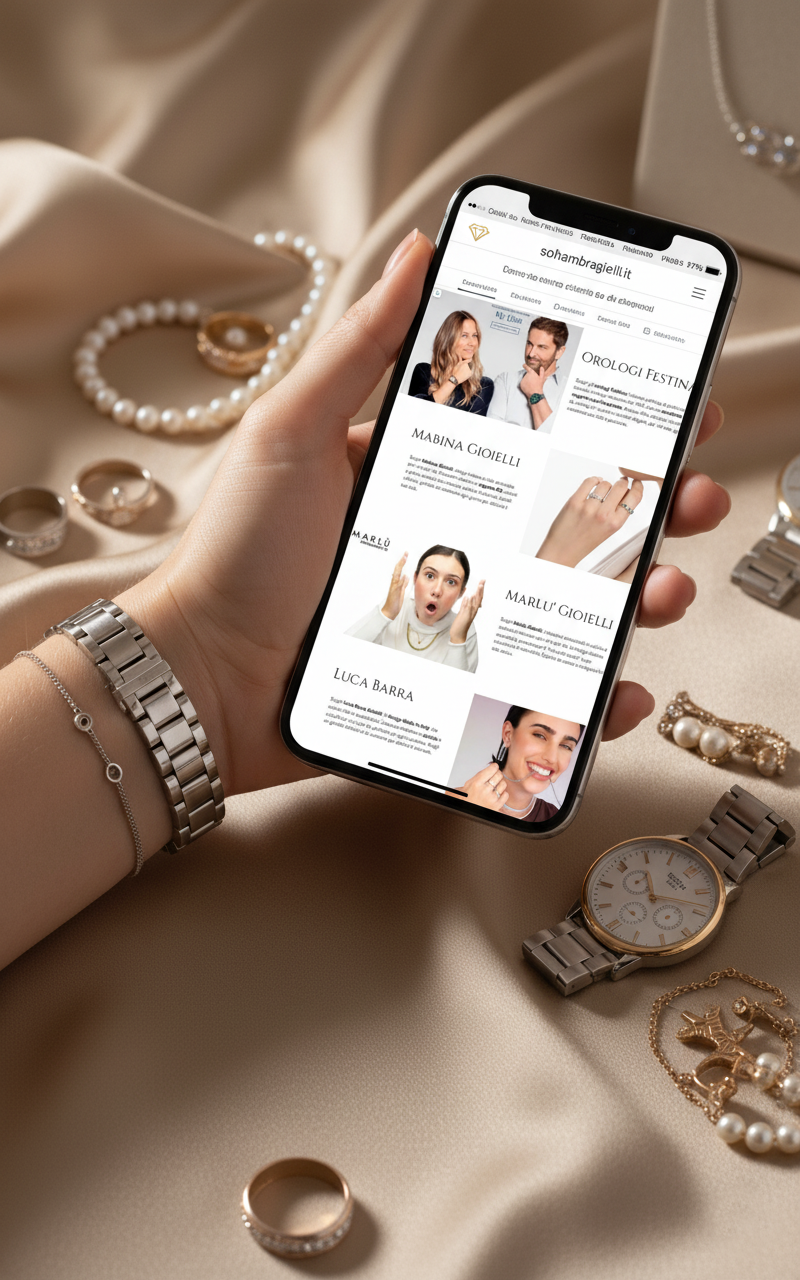 Dalle Vetrine di Acireale al Web: È Online il Nuovo E-commerce di Solhambra Gioielli!