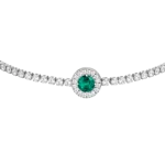 bracciale-tennis-donna-luca-barra-acciaio-elemento-zirconi-verdi-bk2931