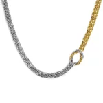 collana-marlu-nodo-bicolore-oro-e-acciaio-catena-snake-25cn0003gs