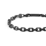 bracciale-uomo-marlu-icons-acciaio-pvd-nero-e-titanio-30br0027n