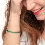 bracciale-donna-marlu-tennis-zirconi-verdi-baguette-31br0008-s