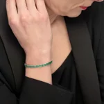 bracciale-donna-marlu-tennis-zirconi-verdi-baguette-31br0008-s