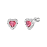 orecchini-donna-luca-barra-acciaio-cuori-zirconi-rossi-8mm-ok1588