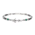 bracciale-unisex-marlu-ancora-malachite-e-onice-30br0008
