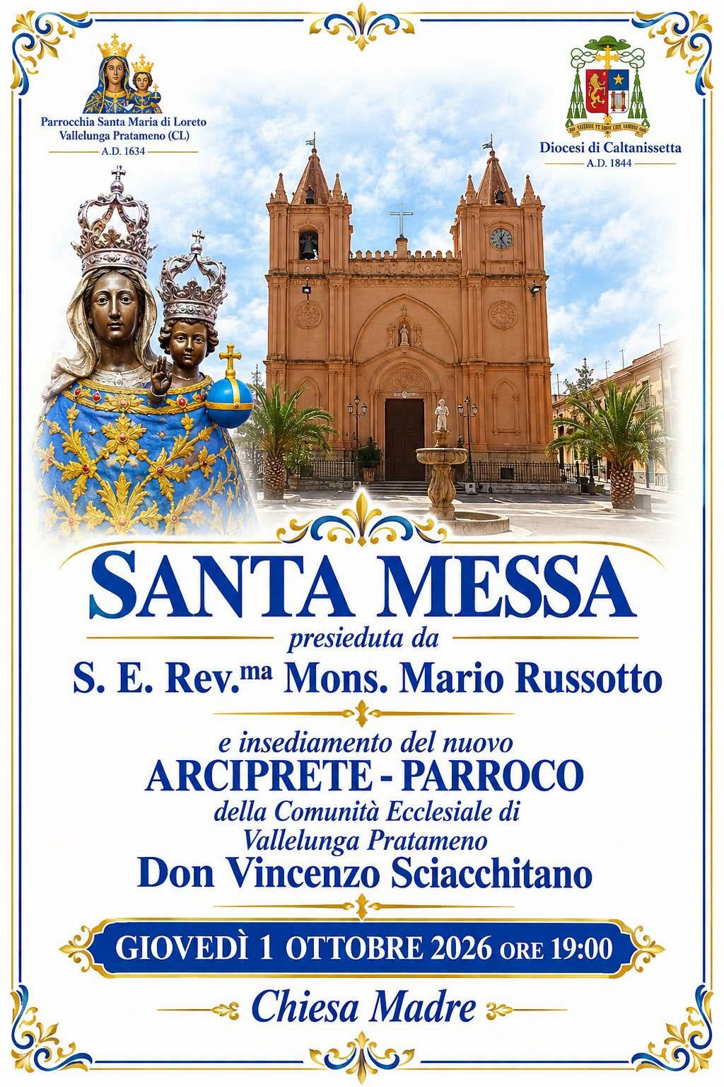 INSEDIAMENTO NUOVO PARROCO