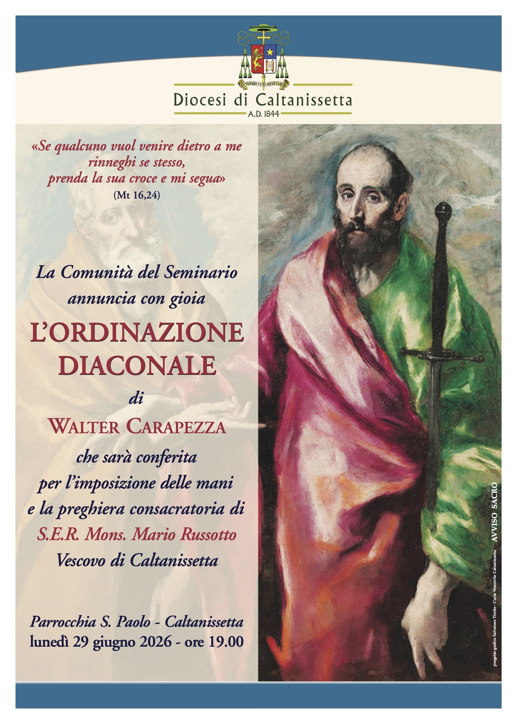ORDINAZIONE DIACONALE