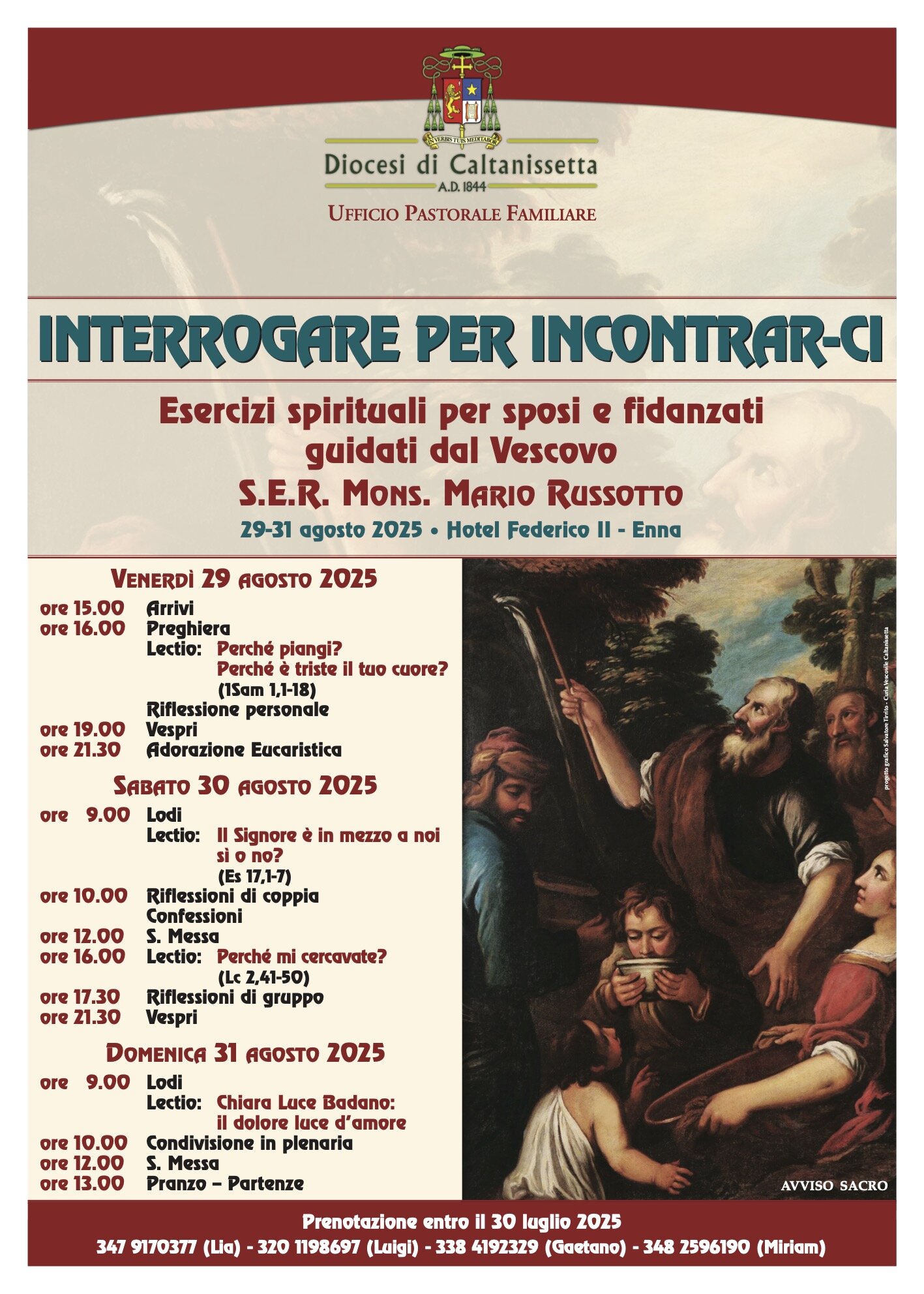 INTERROGARE PER INCONTRAR-CI
