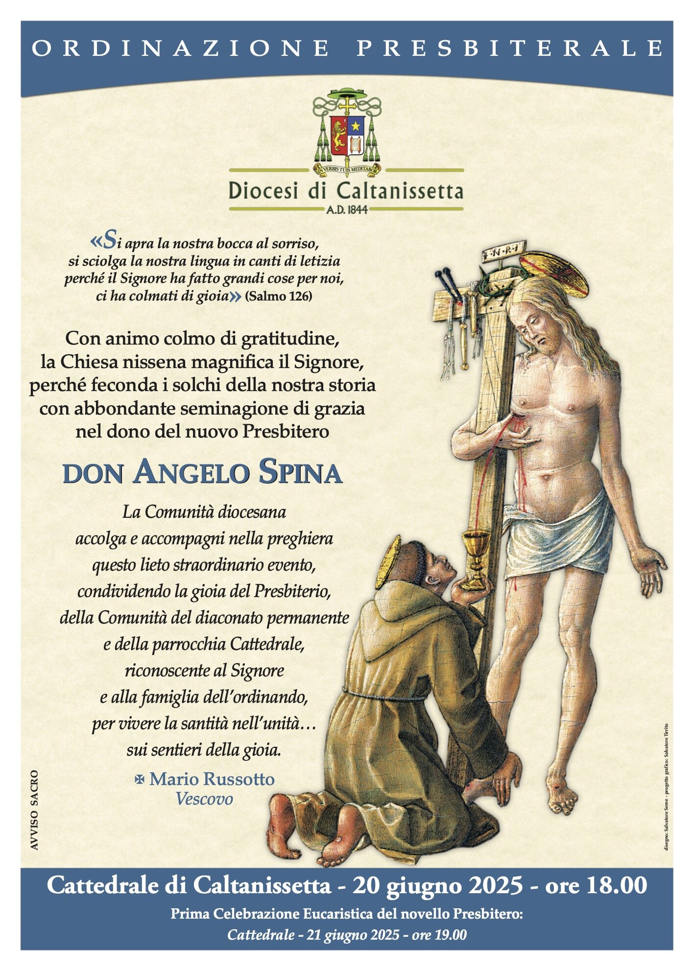 ORDINAZIONE PRESBITERALE DI DON ANGELO SPINA