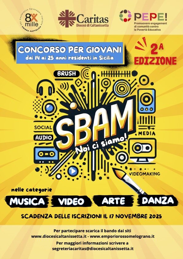 SBAM 2° EDIZIONE 2025 NUOVA SCADENZA!!!