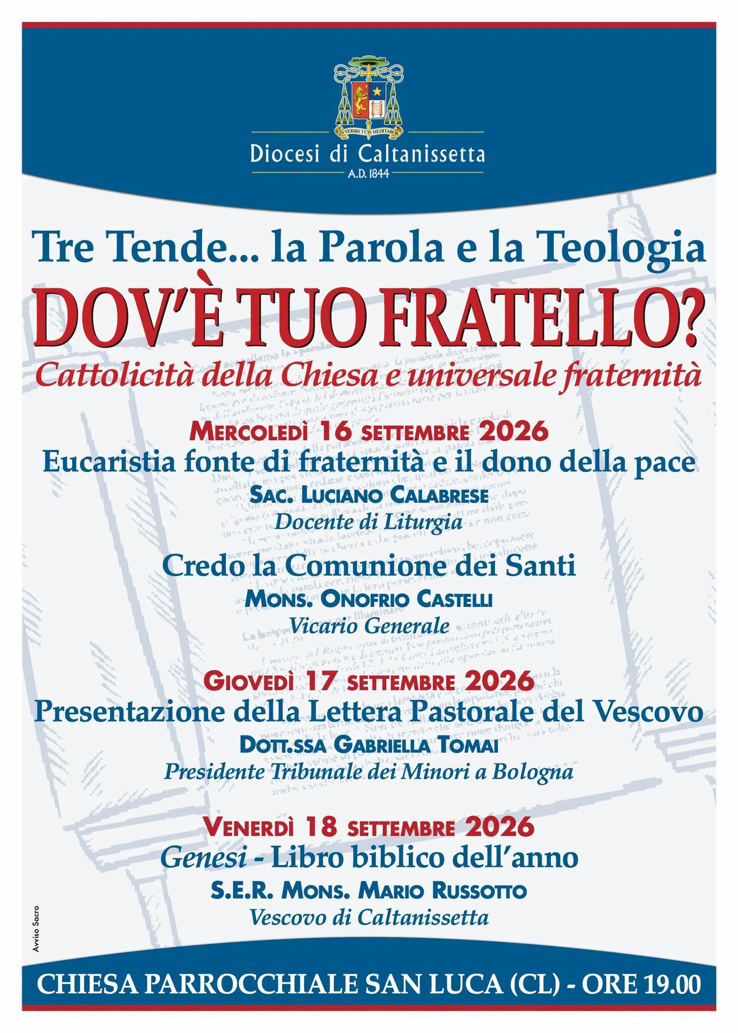 DOV'È TUO FRATELLO?