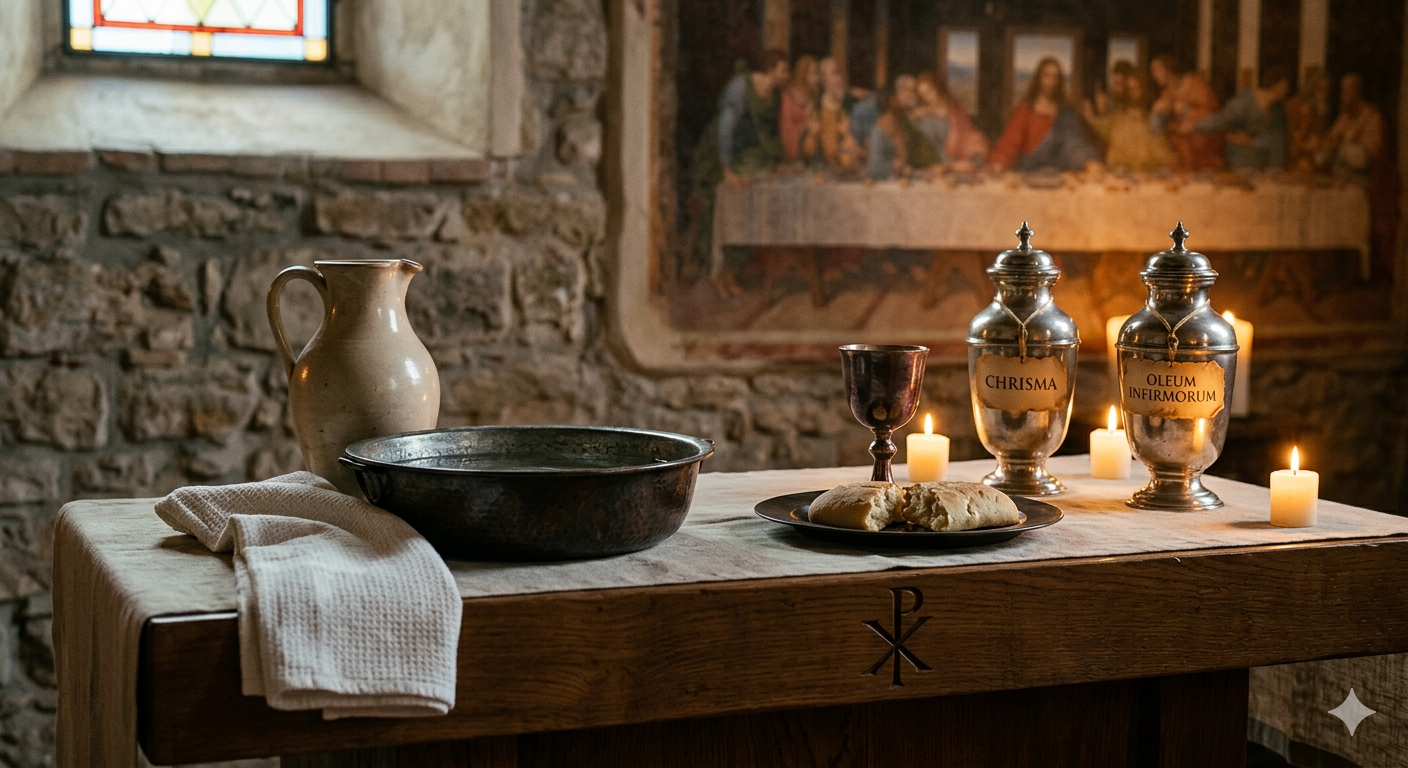 Il Gioved&igrave; Santo: l&rsquo;Amore che si fa Servizio e Pane