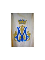 casula-mariana-in-poliestere-damascato-con-ricami-oro-e-colore-simbolo-m-con-coroncina-ref-02cla1501