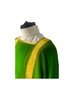 dalmatica-verde-in-poliestere-galloni-ricamo-oro-ref-02dlm0103