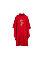 casula-rosso-in-poliestere-decoro-oro-jhs-ref-0321451501