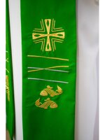 stola-verde-con-ricamo-croce-e-pesci-ref-02sla2403