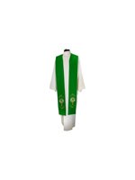 stola-verde-con-ricamo-jhs-e-calice-ref-02sla1303