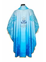 casula-mariana-in-poliestere-celeste-con-simbolo-mariano-m-coroncina-e-gigli-ref-02clp0106