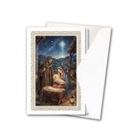 biglietto-natalizio-con-cornice-in-oro-a-caldo-della-nativita-con-atmosfera-notturna-confezione-da-20-pezzi-novita-2026-ref-01628044