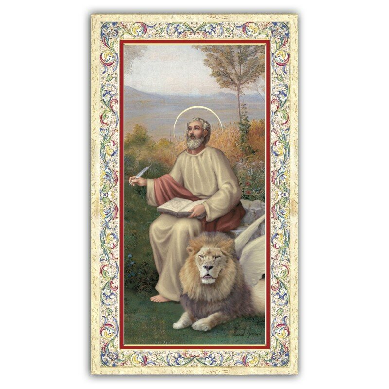 santino-san-marco-evangelista-con-preghiera-e-finiture-in-oro-a-caldo.jpeg