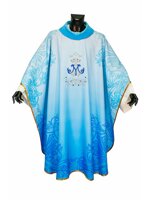 casula-mariana-in-poliestere-celeste-con-simbolo-mariano-m-coroncina-e-gigli-ref-02clp0106