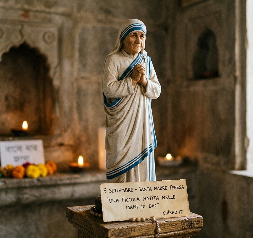 Santa Madre Teresa di Calcutta (5 Settembre): la matita nelle mani di Dio e il valore della carità Santa Madre Teresa di Calcutta (5 Settembre): la matita nelle mani di Dio e il valore della carità