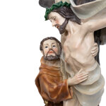 statua-san-francesco-dassisi-e-gesu-alla-croce-29-cm-in-resina-ref-05sta0314202