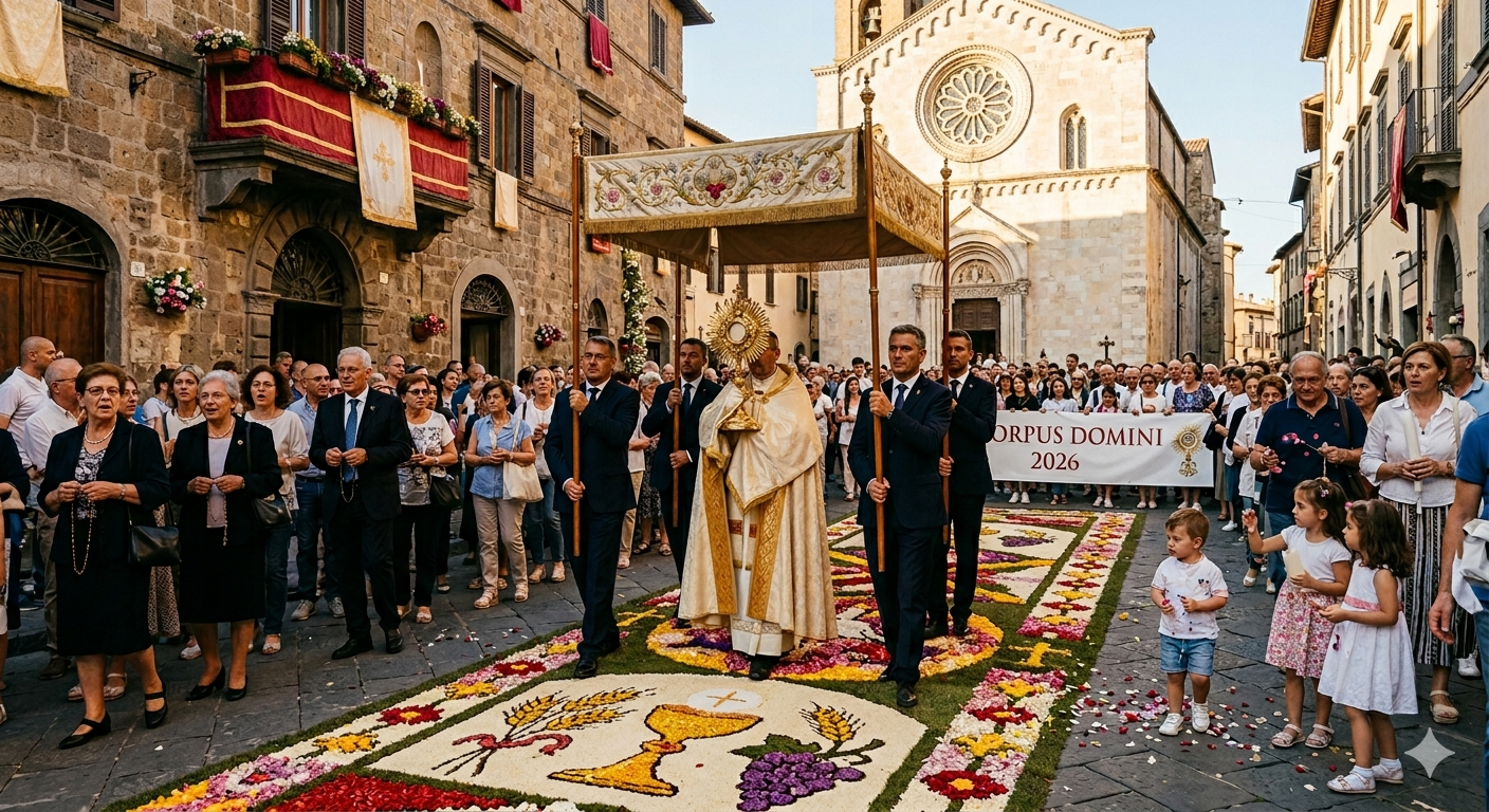 Il pane di vita che cammina tra le strade: il significato profondo del Corpus Domini